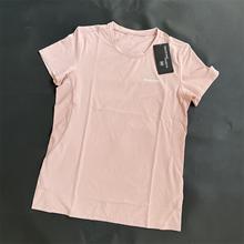 S码 腋下网纱眼拼接速干跑步运动健身衣瑜伽圆领短袖显瘦T恤上衣