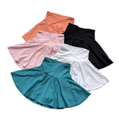 小蛮腰系列防走光运动健身速干跑步网球裙女款 休闲羽毛球半身裙子