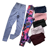 子 户外跑步运动速干弹力小脚裤 加绒瑜伽裤 女高腰提臀收腹健身长裤