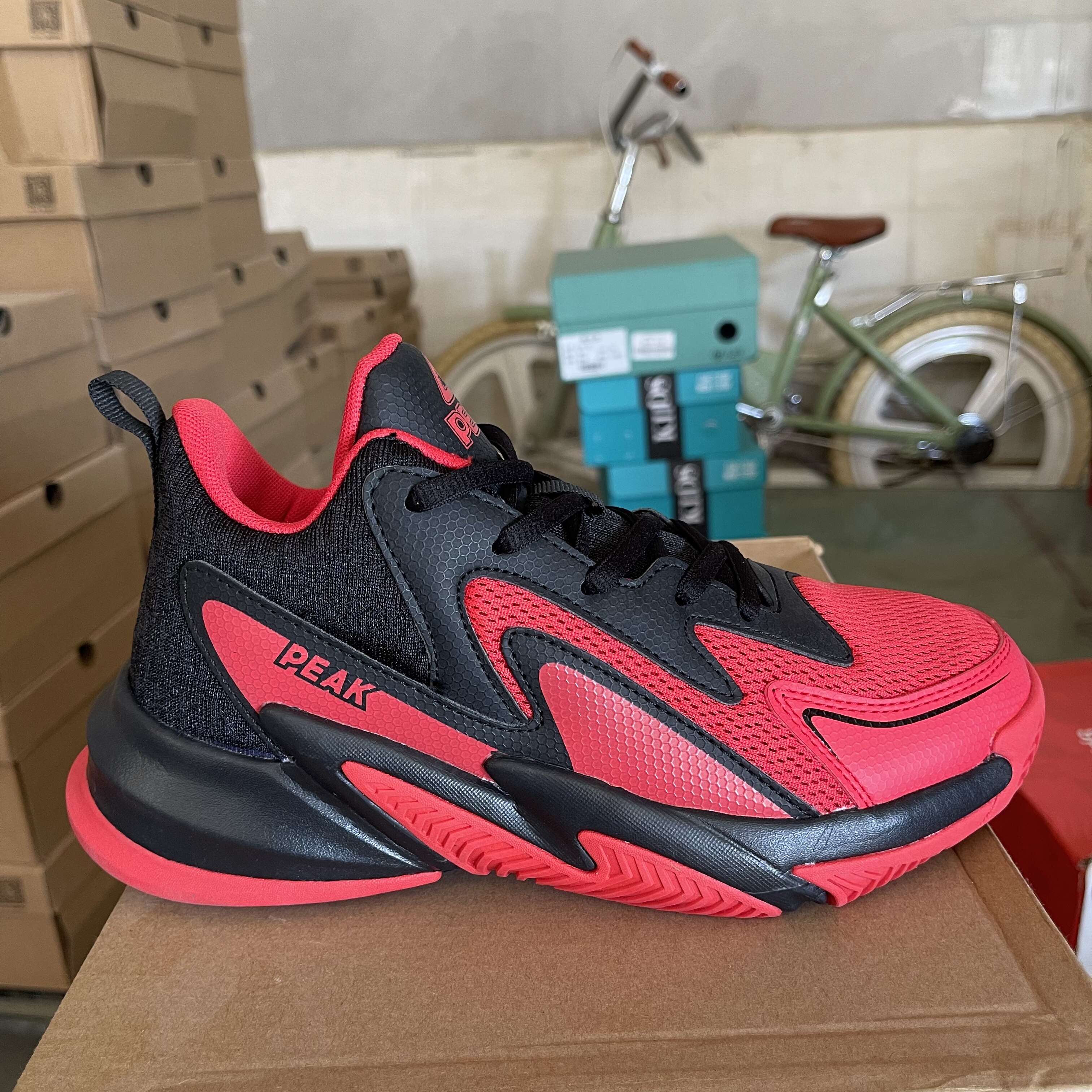 撤柜匹克36码儿童运动鞋春秋款男童鞋子女童休闲鞋男童鞋篮球鞋