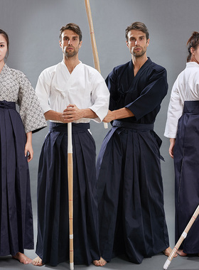 优质剑道服一重一剑普及型入门推荐成人男女白色蓝色剑道衣剑道裤