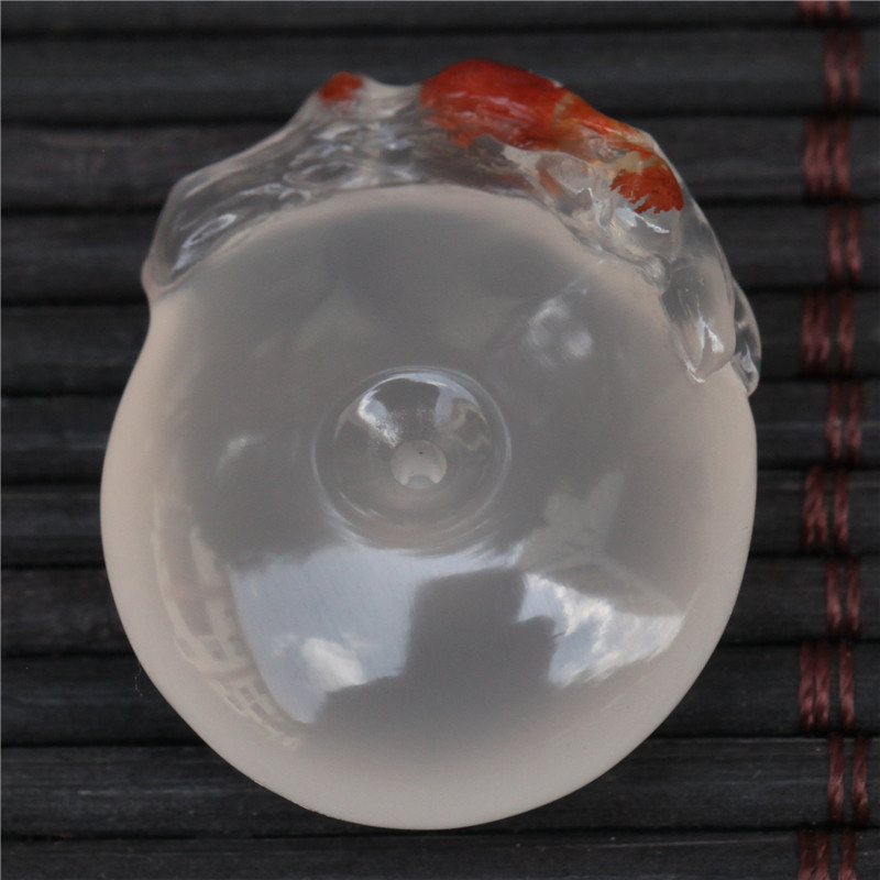 保山南红玛瑙天然原矿小挂件吊坠