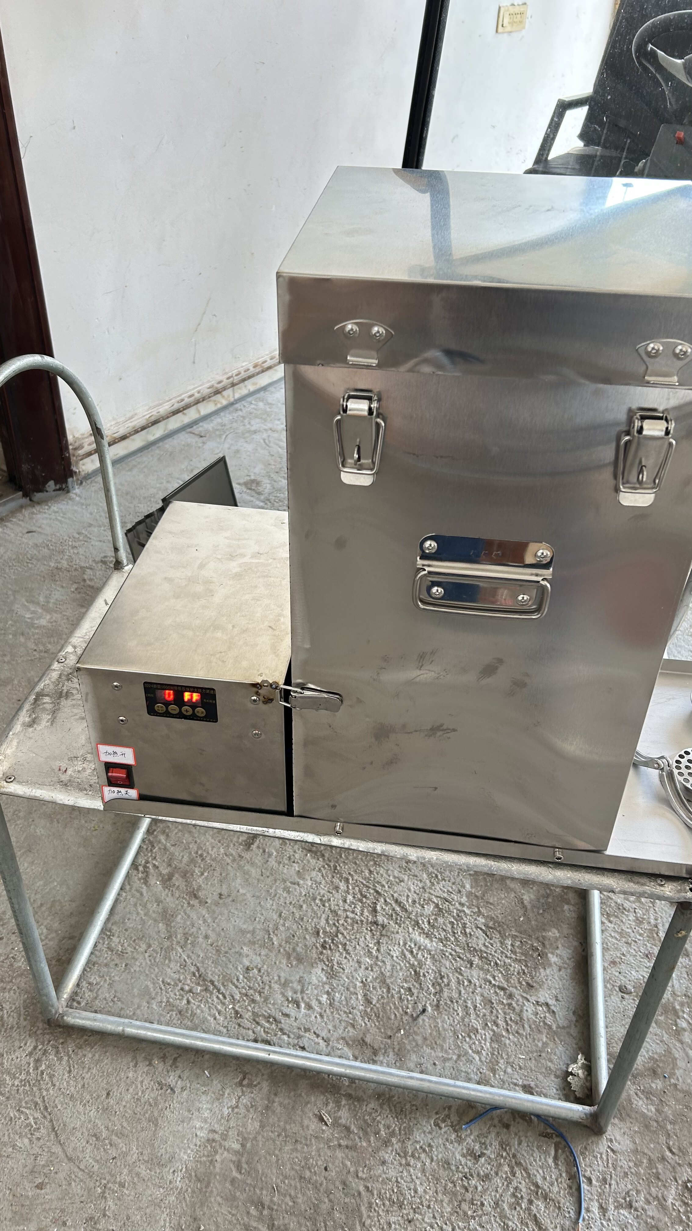 不绣钢电动糍粑桶,糍粑机,麻糍桶,麻糍机,全自动