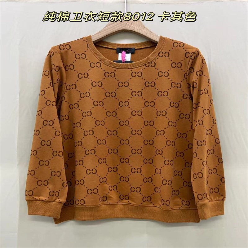 8012全身印花港风棉黑T长袖卫衣2024秋冬新款大码女装200斤显瘦