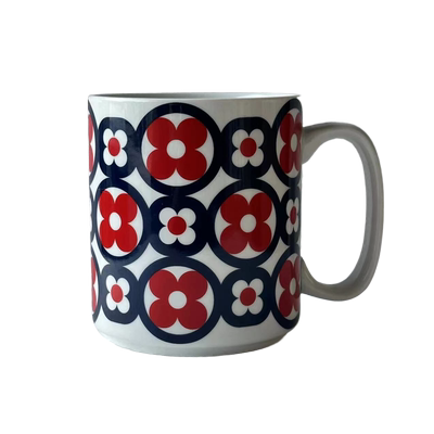 出口美国room retreat几何图案陶瓷马克杯咖啡杯水杯