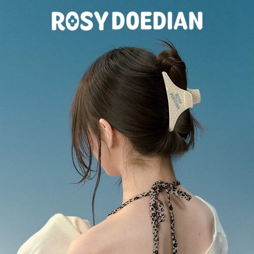 ROSYDOEDIAN撇起系列闪钻抓夹 带钻发抓女款简约发卡鲨鱼夹发夹