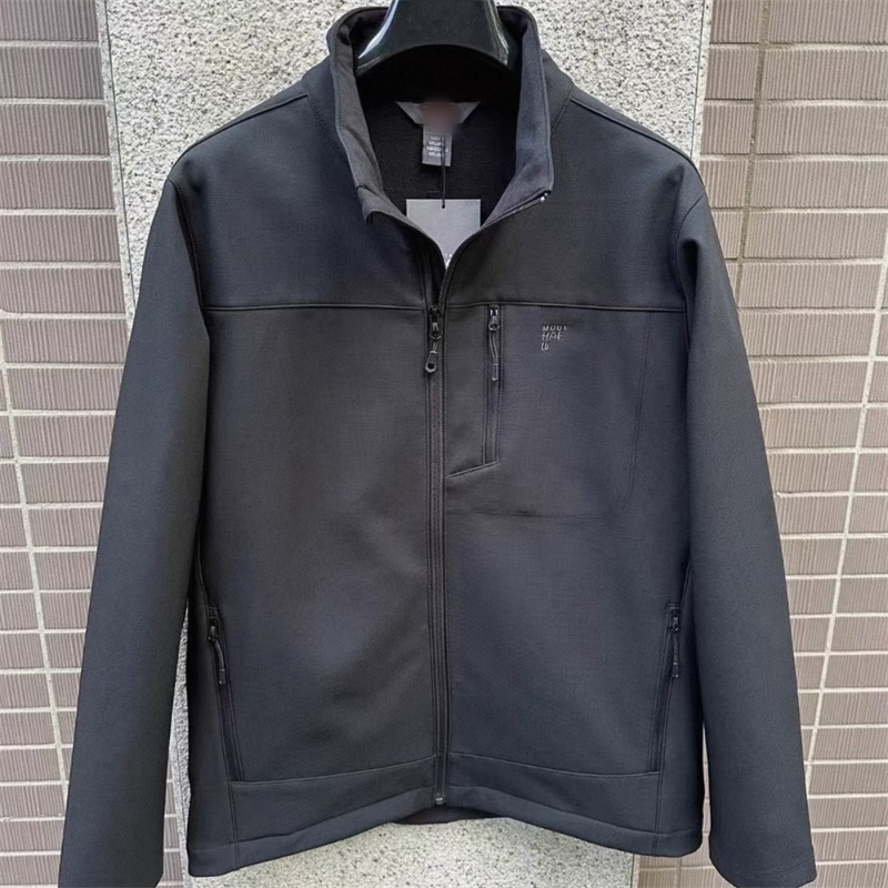 美系螺母户外立领软壳衣