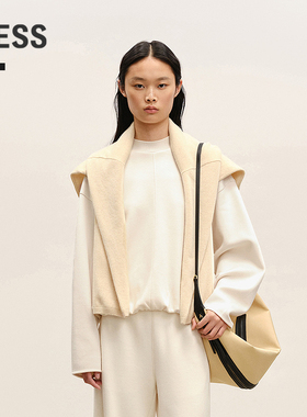 【商场同款/0压系列】LESS2026春新款休闲宽松套头卫衣2Q1416380