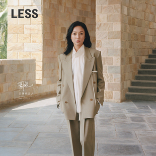 长袖 女重工立领设计感法式 衬衣2P1212900 5A桑蚕丝衬衫 LESS春季