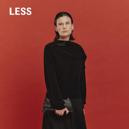 LESS丝带针织衫含羊绒