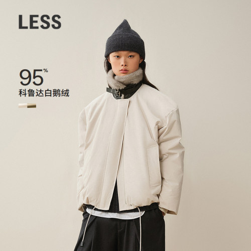 LESS科鲁达白鹅绒羽绒服