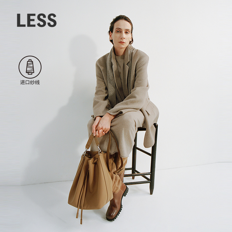 LESS意大利进口羊绒半身裙