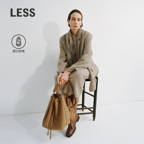 LESS意大利进口羊绒半身裙
