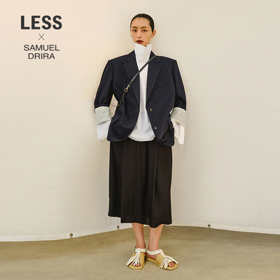 LESS设计感通勤半身裙