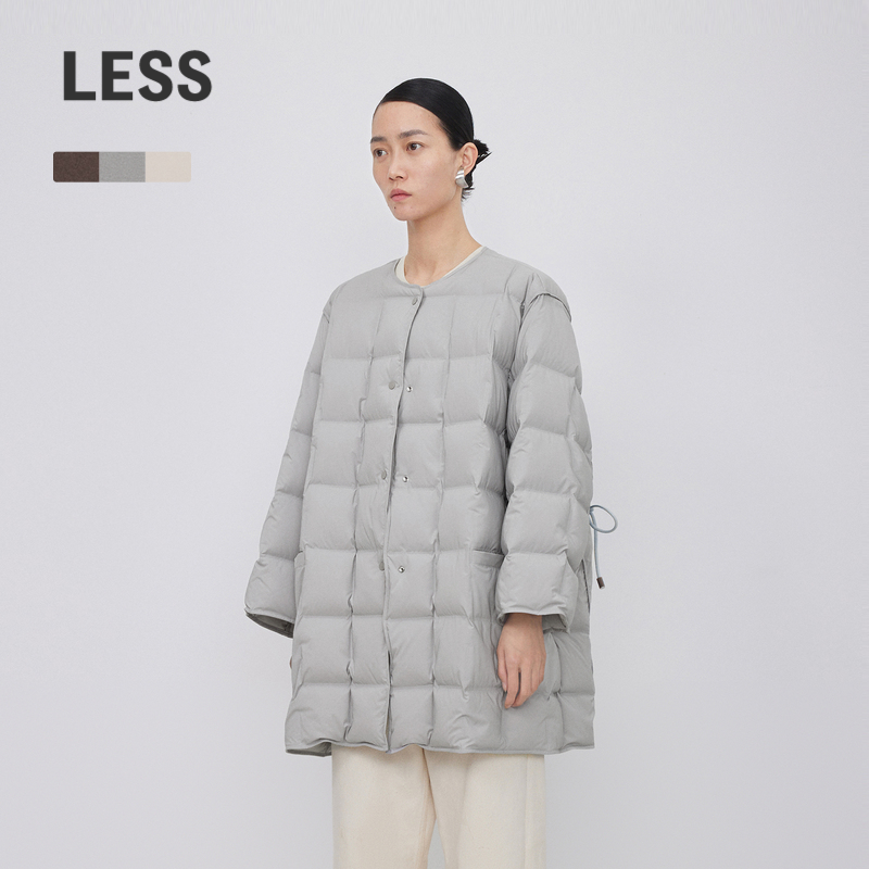 【周迅同款】LESS白鸭绒羽绒服