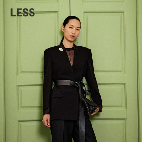 LESS全羊毛西装外套女
