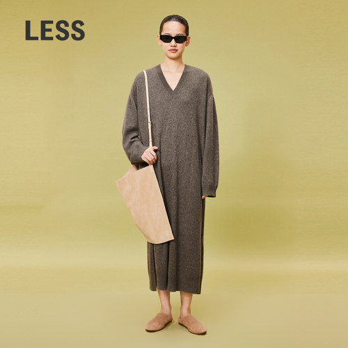 【0压系列】LESS牦牛绒连衣裙