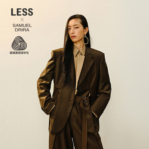 LESS高智感复古西装女