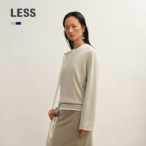 LESS套头羊绒衫两件套
