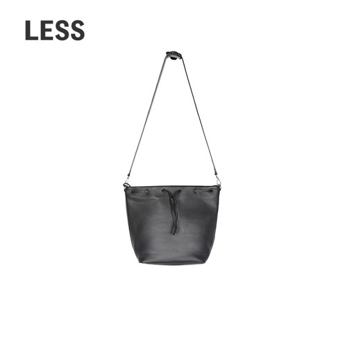 LESS时尚抽绳束口包女单肩包