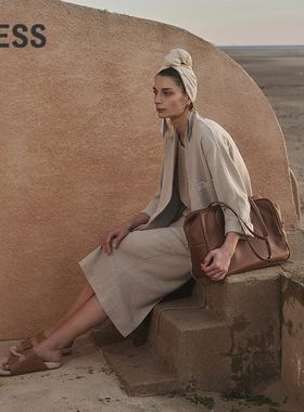 【0压系列】LESS新中式衬衫女无扣斜门襟系带开衩上衣2P5210800