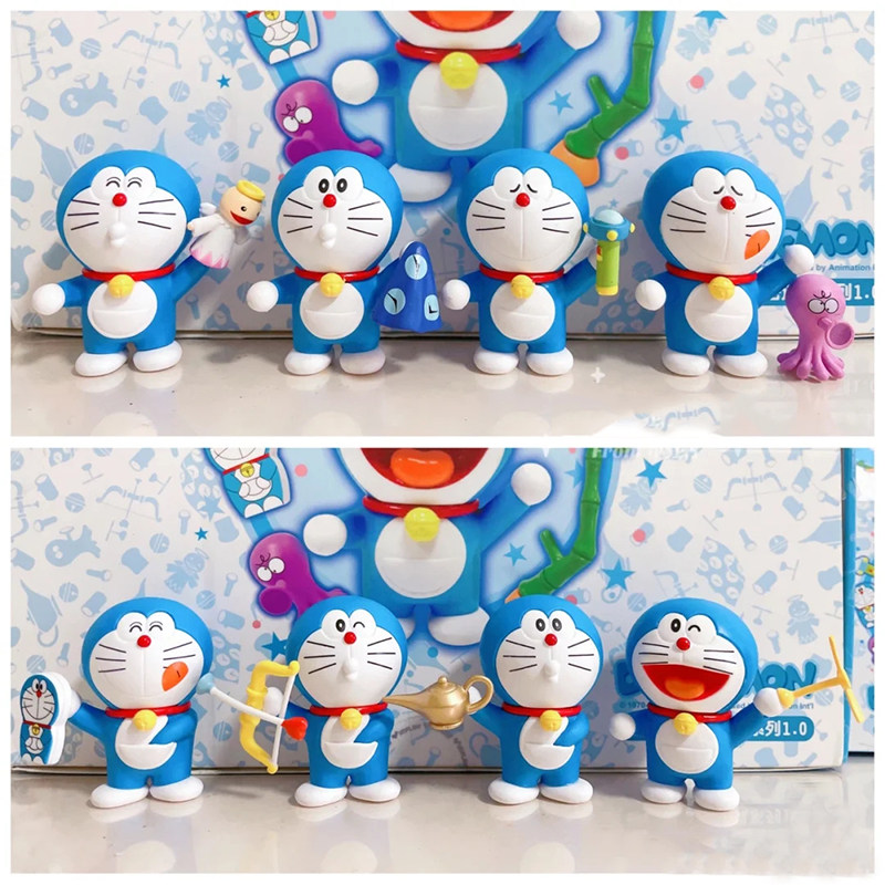 正品哆啦a梦盲盒秘密道具手办摆件机器猫动漫周边520礼物特价