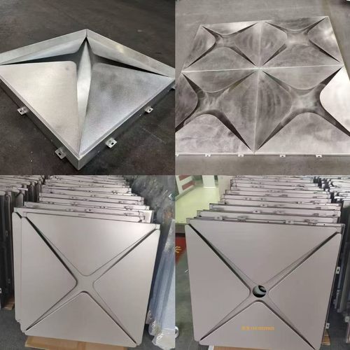 定制造型铝单板星光造型星芒十字门头吊顶铝单板异型天花异形厂家
