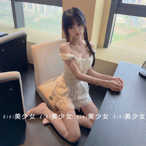 衬衫白色短款性感气质上衣
