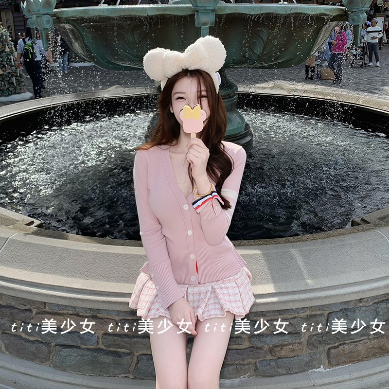 开衫秋冬修身长袖上衣外套女