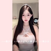 打底上衣 内搭白色短款 TiTi美少女 纯欲蝴蝶结性感露背挂脖修身