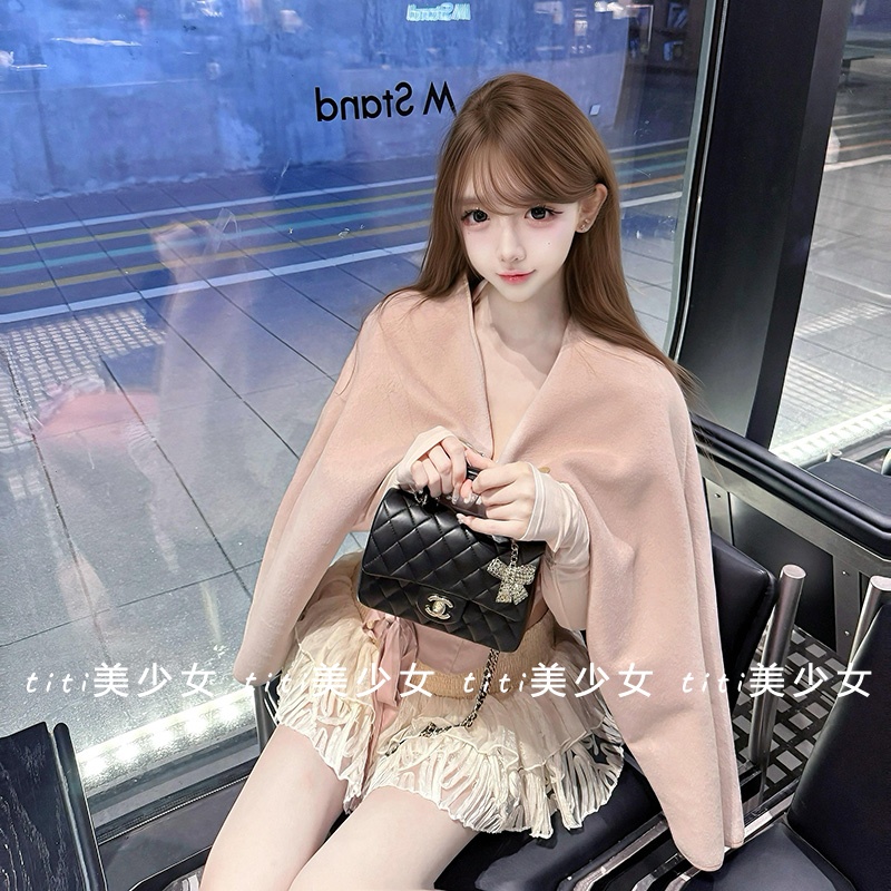 宽松气质短款开衫上衣