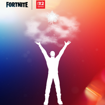 堡垒之夜 Fortnite 许愿星 wishing star 表情 switch 联名表情包
