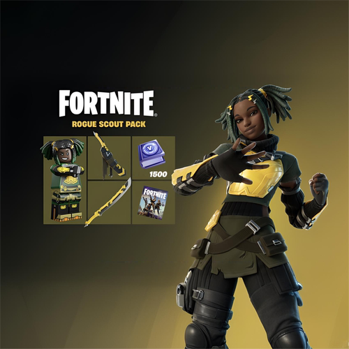 堡垒之夜Fortnite游侠侦察兵任务皮肤包Rogue Scout 1500VB 现货
