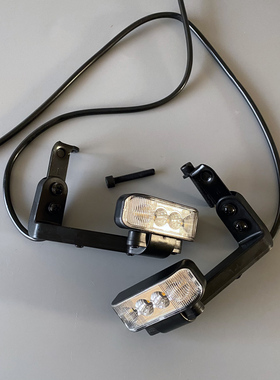 电动两轮三轮车支架转向灯48/60/72V加装改装12VLED电动车转向灯