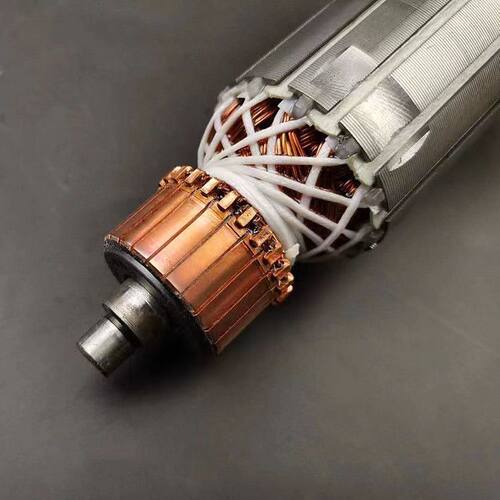 大功率110云石机转子适配日立切割机纯铜电机4SB电锯定子配件通用