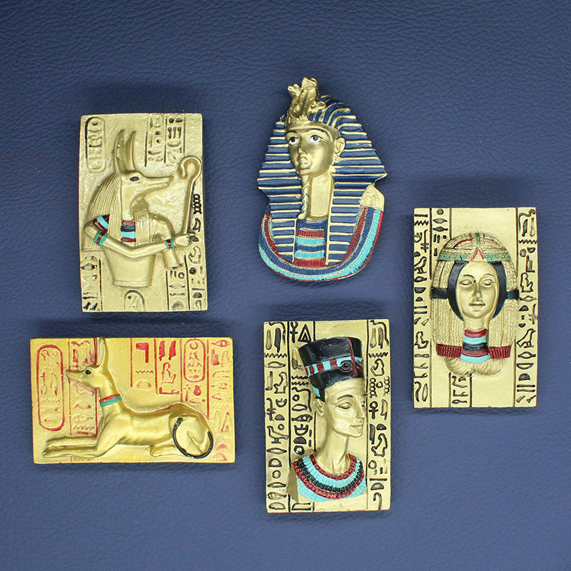 埃及神话阿努比斯anubis王后中东冰箱贴磁贴旅游纪念品法老图腾狗