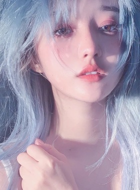 冰蓝灰色雾霾蓝自己染发剂膏免漂蓝黑色蓝灰鸢尾蓝烟灰蓝色系女生