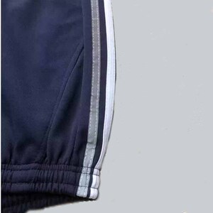短裤夏季外穿校服裤中小学生一条杠藏蓝色反光条五分裤定制灰条边