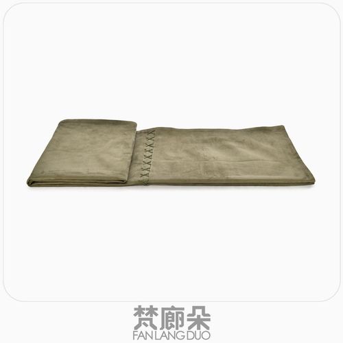 梵廊朵简约现代绿色搭毯