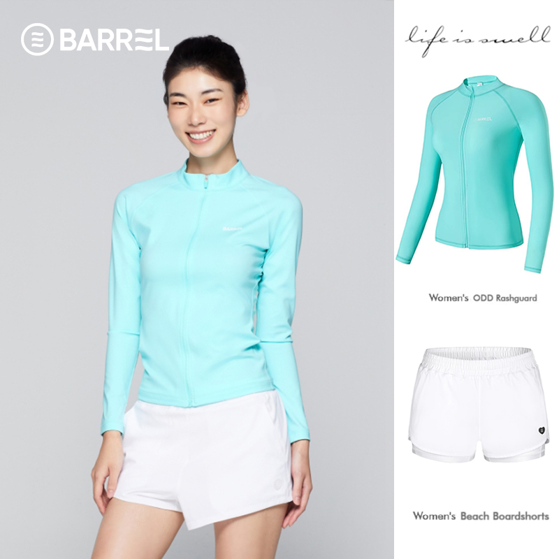 保守分体韩国新款显瘦防晒冲浪服