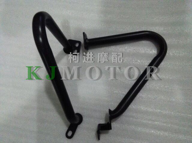 凯旋T100改装发动机保险架保护杠防摔杠 发动机护板 高质量出口版