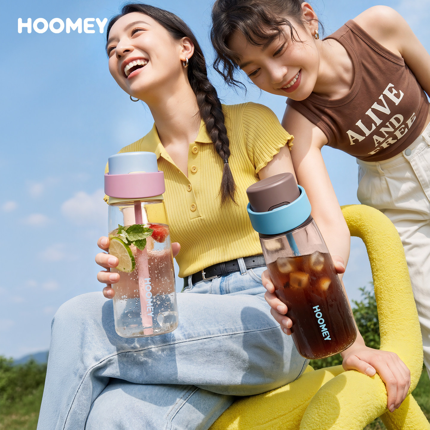 tritan水杯高颜值女生夏季杯子图片