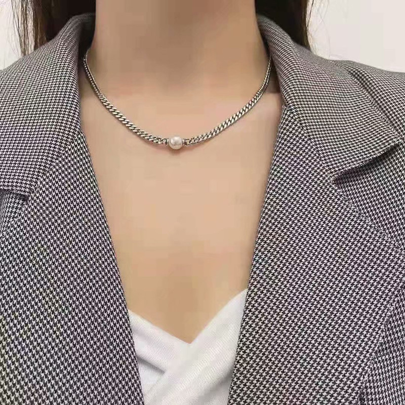 东大门S925纯银复古做旧坦克链