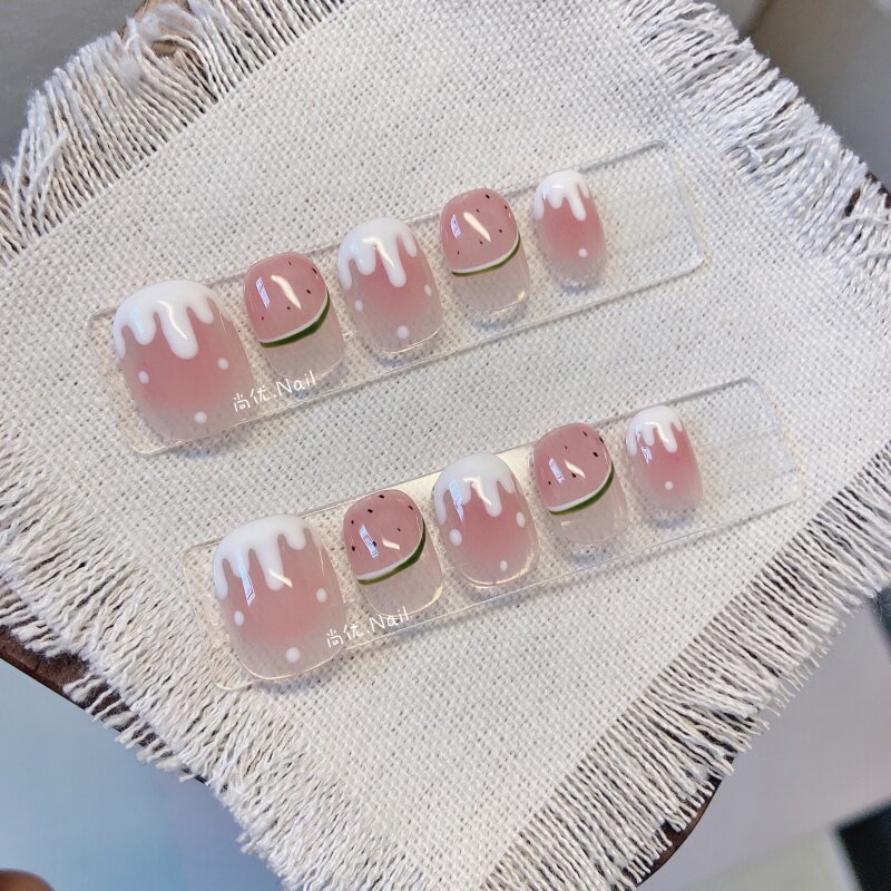 假指甲贴片学生美甲小清新穿戴甲