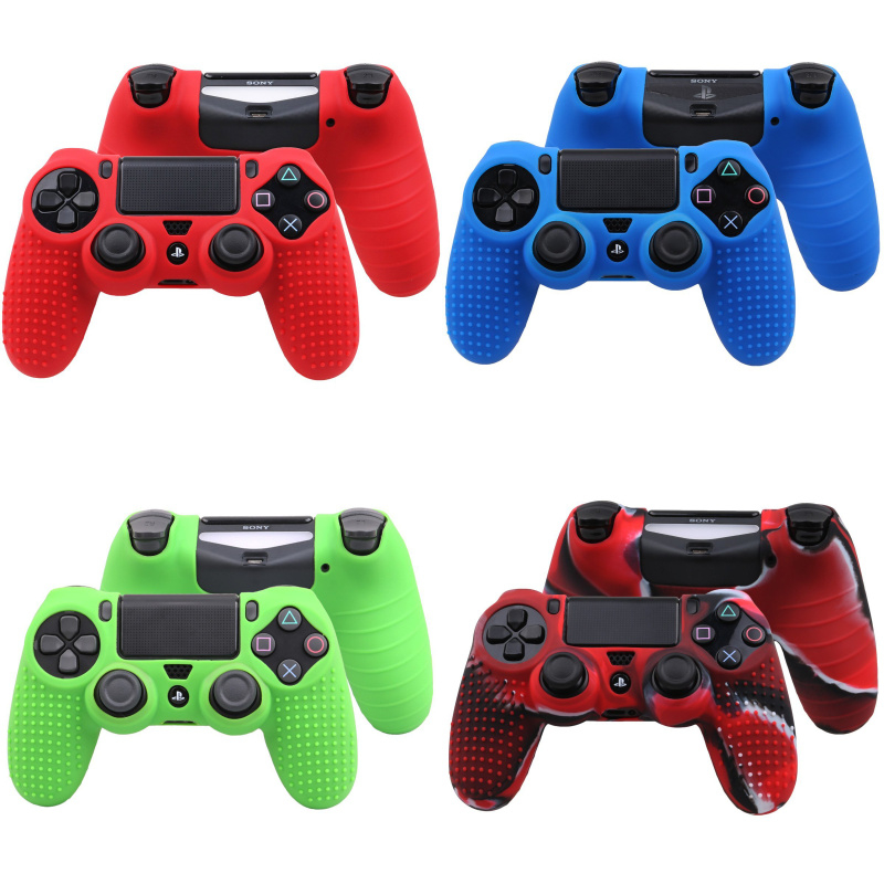 PS4手柄套PS4手柄保护套PS4 Pro Slim防滑 PS4迷彩硅胶套 高品质