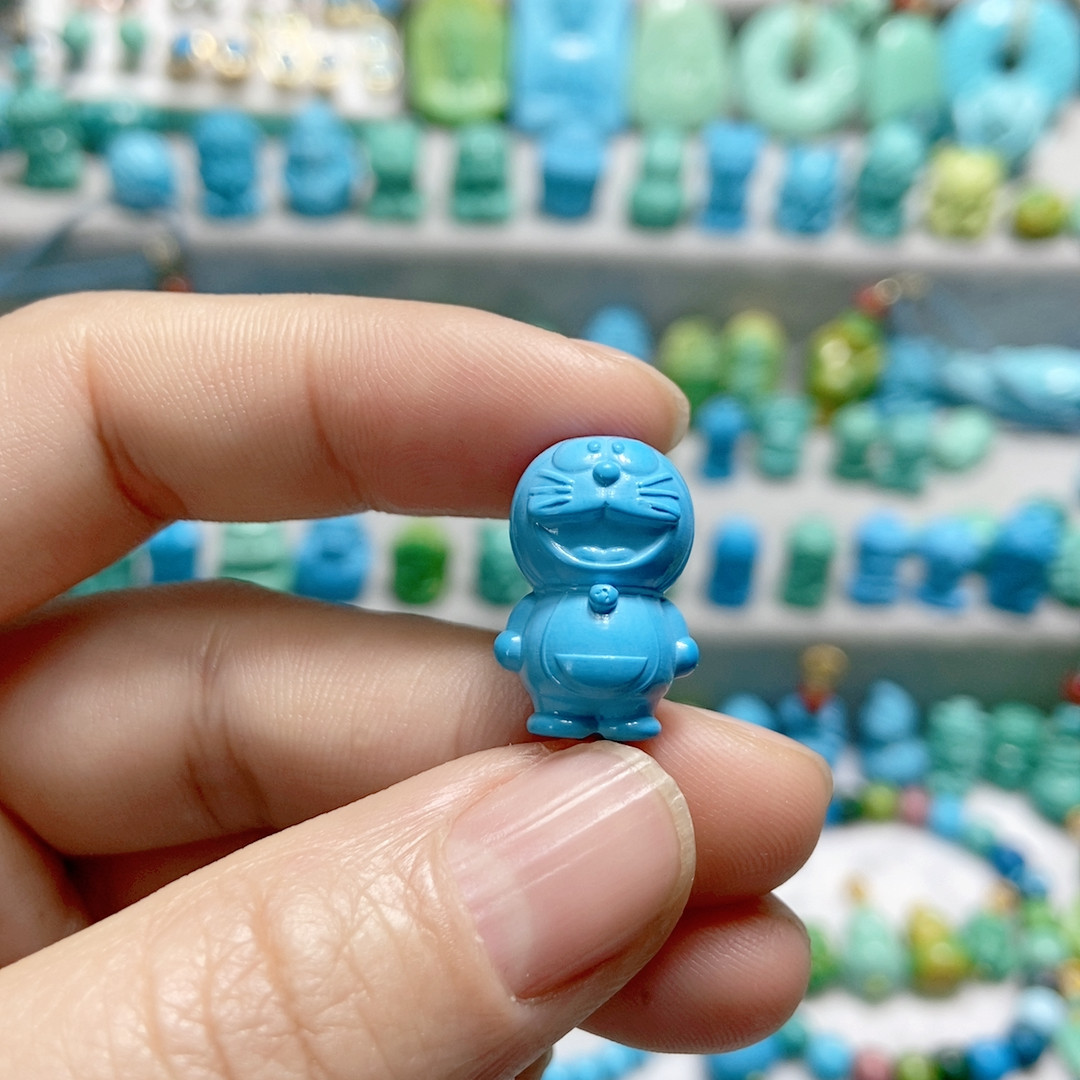 高瓷蓝 机器猫 天地孔 13乘19