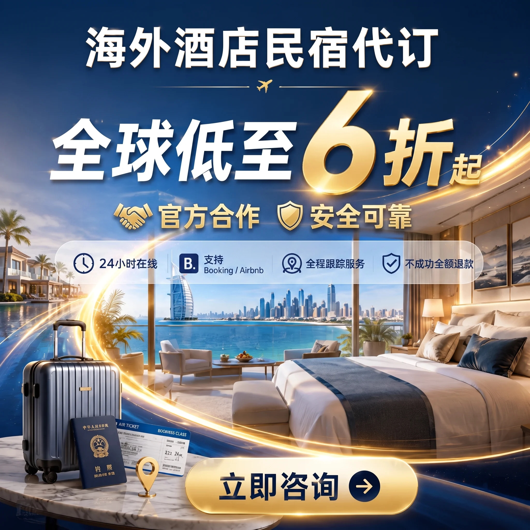 airbnb酒店booking礼品卡
