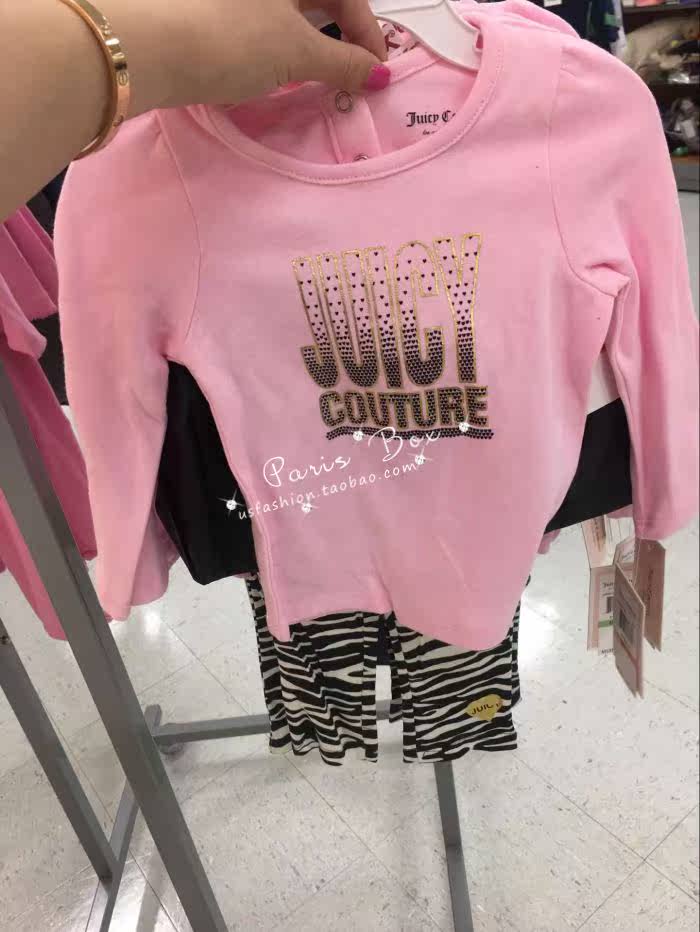 ¡¾Ð¡Å®ÈËÃÀ¹úÖ±ÓÊ¡¿ juicy coutureÅ®º¢·ÛÉ«³¤ÐäÆ¤È¹¿ã×Ó3¼þÌ×l