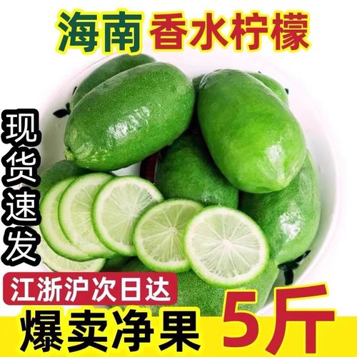 海南香水柠檬现摘一级台湾子弹头