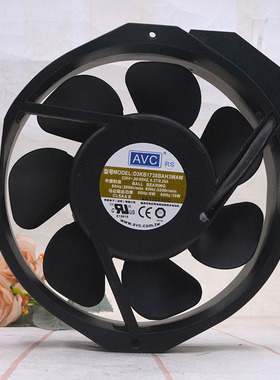 AVC 220v D3KB1738B 17238 机柜 锅炉 17CM/厘米 耐高温 散热风扇